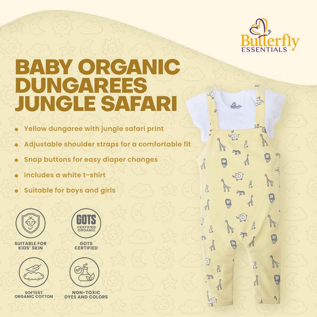 Baby Organic Dungarees